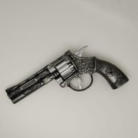 مسدس محاله ربع حديد كامل اسود رمادي