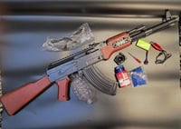 رشاش خرز تكتيكي AK-S2 خرز صلب ومائي كهرباء 75 سم