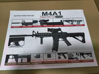 M4A1 رشاش خرز مائي