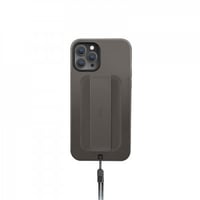 يونيك هيلدرو كفر ايفون 12/12برو مع مسكة رمادي