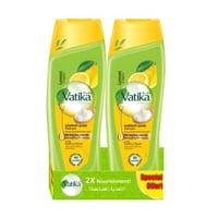 شامبو الحماية من القشرة بخلاصة الليمون وزبادي من ف...