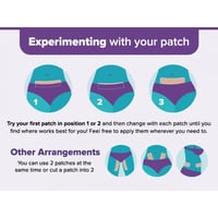 لاصقات لآلام الدورة الشهرية من بي يو 5 لصقات