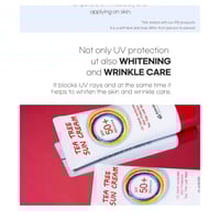 كريم الشمس من شجرة الشاي بعامل حماية من الشمس ++++...