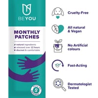 لاصقات لآلام الدورة الشهرية من بي يو 5 لصقات