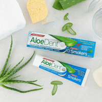 معجون اسنان للمدخنين مضاد للتصبغات بخلاصة الصبار م...