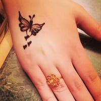 معجون الحناء اللون اسود للنقش على اليدين والجسم من...