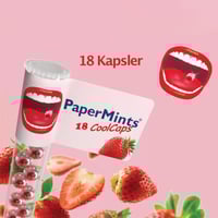 حبيبات معطره بيبر منتس نكهة الفراولة 18 حبة