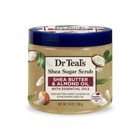 مقشر الجسم بسكر و زبدة الشيا و زيت اللوز من دكتور...