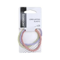 ربطات شعر مطاطية ملون 3 قطع من بيسيكير