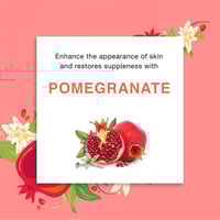 قناع ورقي من ازهار جبال الالب والرمان لاشراقة شباب...