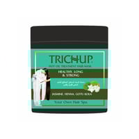 ماسك الزيت الساخن المعالج لشعر صحي طويل وقوي من تر...