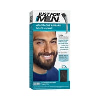 صبغة شعر اللحية بني غامق جدا M-50 من جست فور 28 جم
