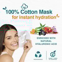 قناع ورقي من ازهار جبال الالب والرمان لاشراقة شباب...