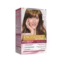 صبغة شعر اكسيلنس 6.1 رمادي داكن من لوريال باريس