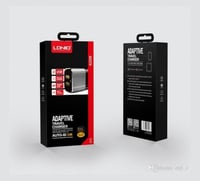 شاحن جداري بمنفذين USB للشحن السريع مع كيبل ميكرو...