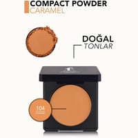 بودرة مضغوطة من فلورمار - 104 كراميل