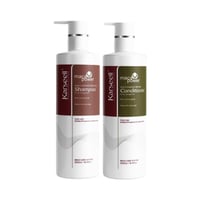 مجموعة شامبو وبلسم بزيت الارجان الطبيعي للترطيب ال...