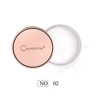 بودرة تثبيت سائبة شفافة رقم 02 من كرستين - 15 جم