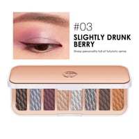 لوحة ظلال العيون الذهبية رقم 03 مكون من 8 الوان من...