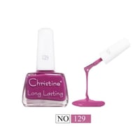 مناكير طلاء اظافر لونق لاستينق 129 من كرستين