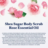 مقشر الجسم بسكر و زبدة الشيا بخلاصة زيت الزهر من د...