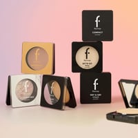 بودرة مضغوطة خفيفة من فلورمار - 096 لايت بورسلين ا...