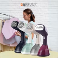 مكواة بخارية يدوية مع فرشاة لإزالة الوبر1400 واط -...