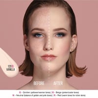 كريم أساس فاونديشن سائل فوكس فلتر لومينوس مات من ه...