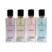 عطر شعر مع لمعه من جولف اوركيد