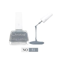 مناكير طلاء اظافر لونق لاستينق 51 من كرستين