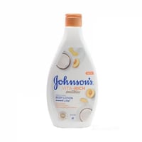 لوشن للجسم بخلاصة الخوخ وجوز الهند من جونسون 400مل