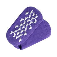 جوارب سبا جل ترطيب وعلاج القدم الجافة في المنزل.