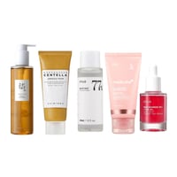 مجموعة ترطيب وتفتيح البشرة الكورية