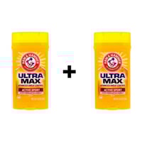 مزيل عرق الترا ماكس من ارم اند هامر - 73غ 1+1