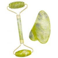 مجموعة اداة تدليك الوجه براسين مختلفين من ريال بيو...