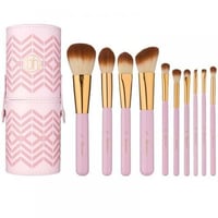 مجموعة فرش بينك بيرفكشن من بي اتش كوزمتكس-10قطع