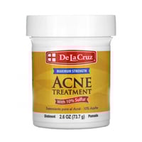 مرهم معالج الحبوب والبثور يحتوي على 10% كبريت لتنق...