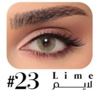 عدسات لومينوس درجة لايم - 23