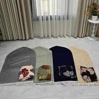 طقم صلاة بودرة الندى اسفنج مرد ( ألوان متعددة )