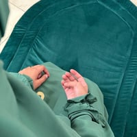 طقم صلاة اسفنج طبي تطريز الخزامى ( ألوان متعددة )