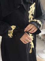 شرشف صلاة الخزامى سحاب ( أسود )