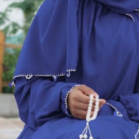 شرشف صلاة كروشيه مرد ( كحلي )