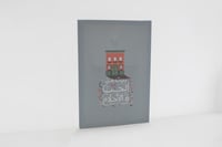 لوحة بيت من الحب والأحلام