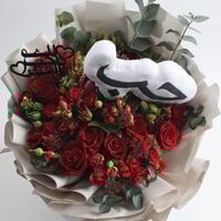 باقة الورد فاصلة لك يا حب العمر