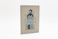 لوحة أمي ملاذي ووجهتي