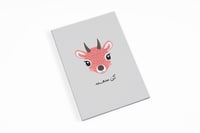 لوحة كن سعيد - ثيم الغزالة