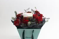 باقة ورد فاصلة حب تخطى النجوم