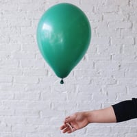 بالون هيليوم - لون أخضر