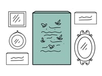 لوحة كن حر - ثيم الصقر