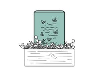 لوحة كن سعيد - ثيم الغزالة